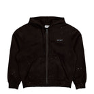 Carhartt WIP Hooded Painter Jacket Tobacco Destroy Wash / Splatter Hoodie I036913.47.EJ.03 | Overkill
