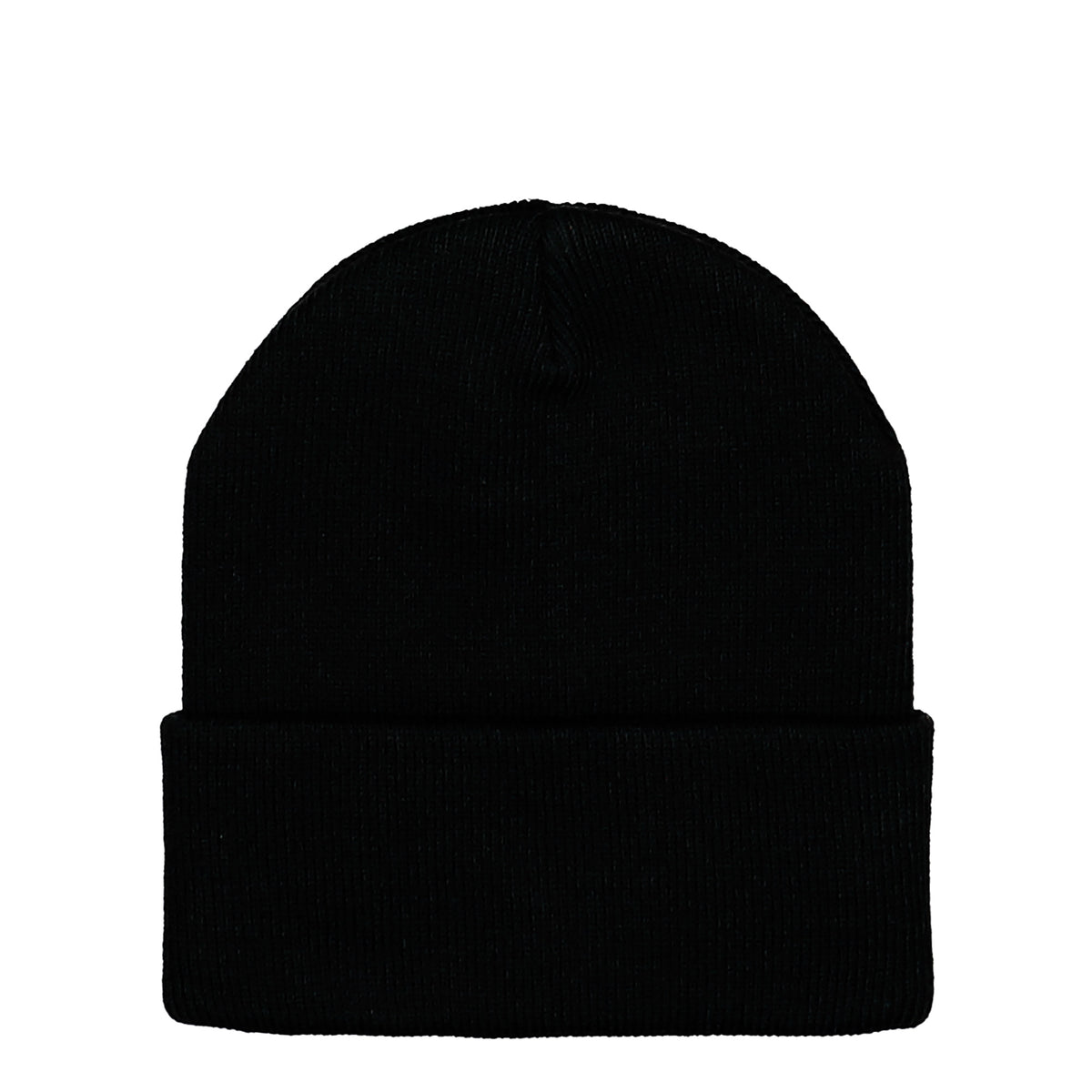 Carhartt WIP Short Watch Hat Black Beanie I036962.89.XX.06 Close-up | Overkill
