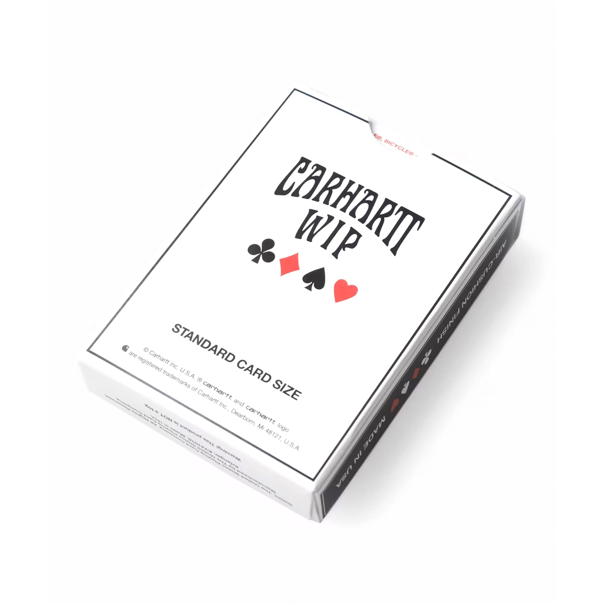 Carhartt WIP Bicycle® Playing Cards Multicolor Card Games I037011.08.XX.06 Close-up | Overkill
