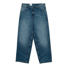 Carhartt WIP OG Single Knee Pant Blue Destroy Wash / Splatter Jeans I037031.01.EJ.03 | Overkill
