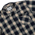 Carhartt WIP L/S Dayne Shirt Dayne Check, Dark Scarab Shirt I037122.3UU.XX.03 Detailfoto | Overkill
