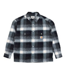Carhartt WIP L/S Esterson Shirt Esterson Check, Dark Navy Shirt I037139.3ZH.XX.03 | Overkill
