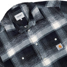 Carhartt WIP L/S Esterson Shirt Esterson Check, Dark Navy Shirt I037139.3ZH.XX.03 Detailfoto | Overkill
