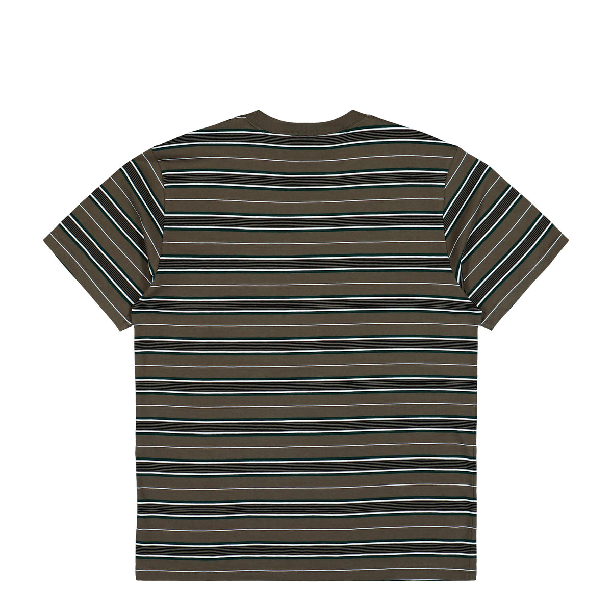 Carhartt WIP S/S Bronson T-Shirt Bronson Stripe / Blac T-Shirts I037145.3UE.XX.03 Close-up | Overkill

