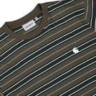 Carhartt WIP S/S Bronson T-Shirt Bronson Stripe / Blac T-Shirts I037145.3UE.XX.03 Detailfoto | Overkill
