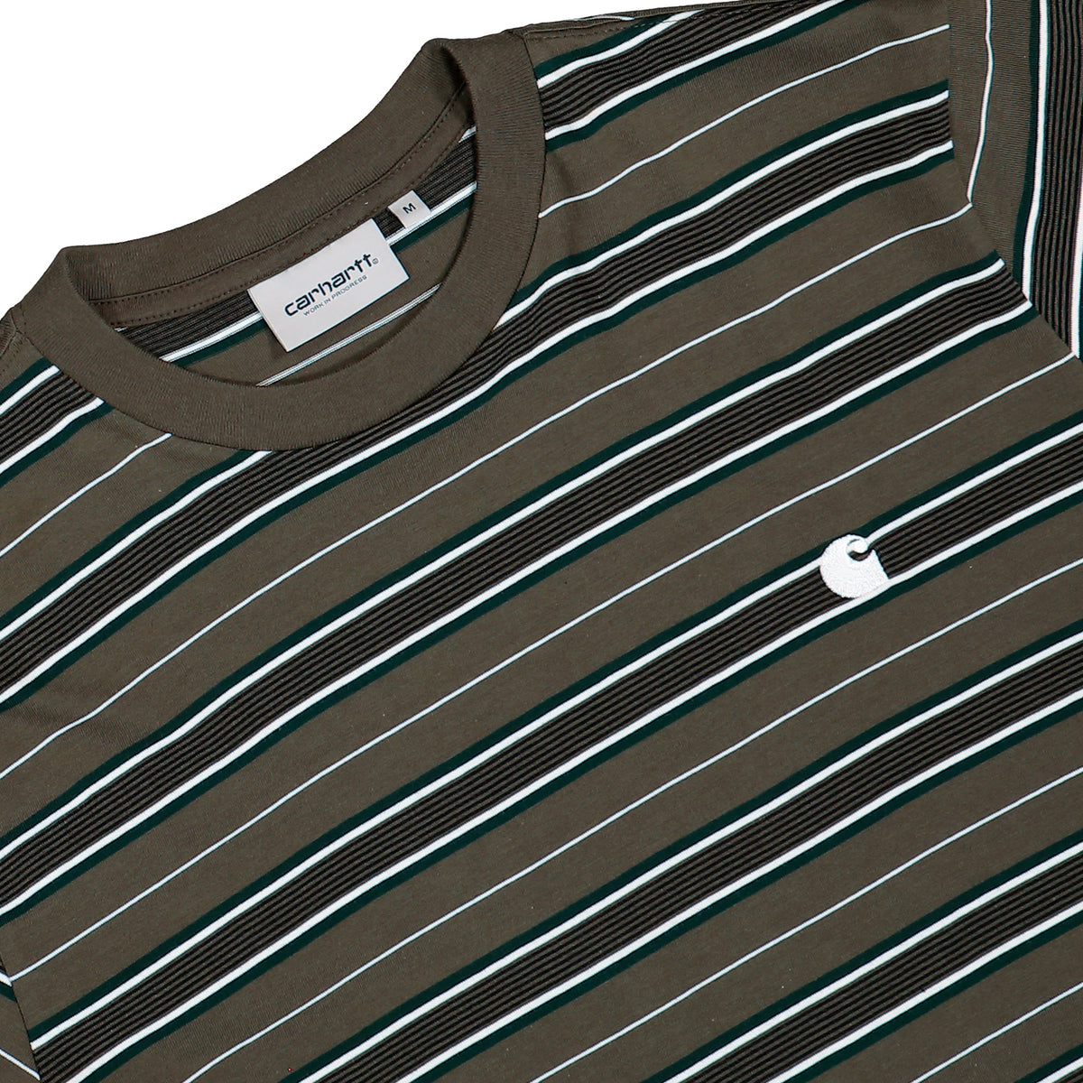 Carhartt WIP S/S Bronson T-Shirt Bronson Stripe / Blac T-Shirts I037145.3UE.XX.03 Detailfoto | Overkill
