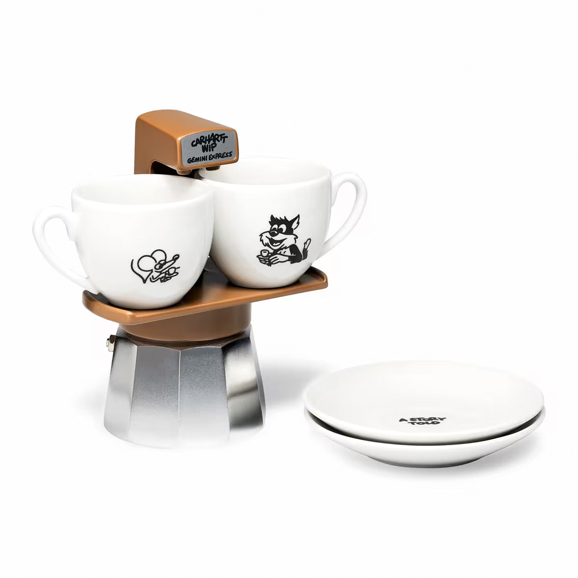 Carhartt WIP Coffee Break Espresso Maker Brown Espreesso Machines I037194.51.XX.06 | Overkill
