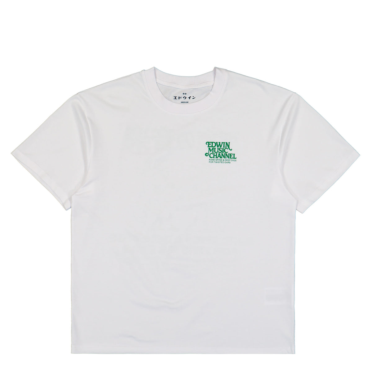 Edwin Rare Spins T-Shirt White T-Shirt I037319.02.67.03 | Overkill
