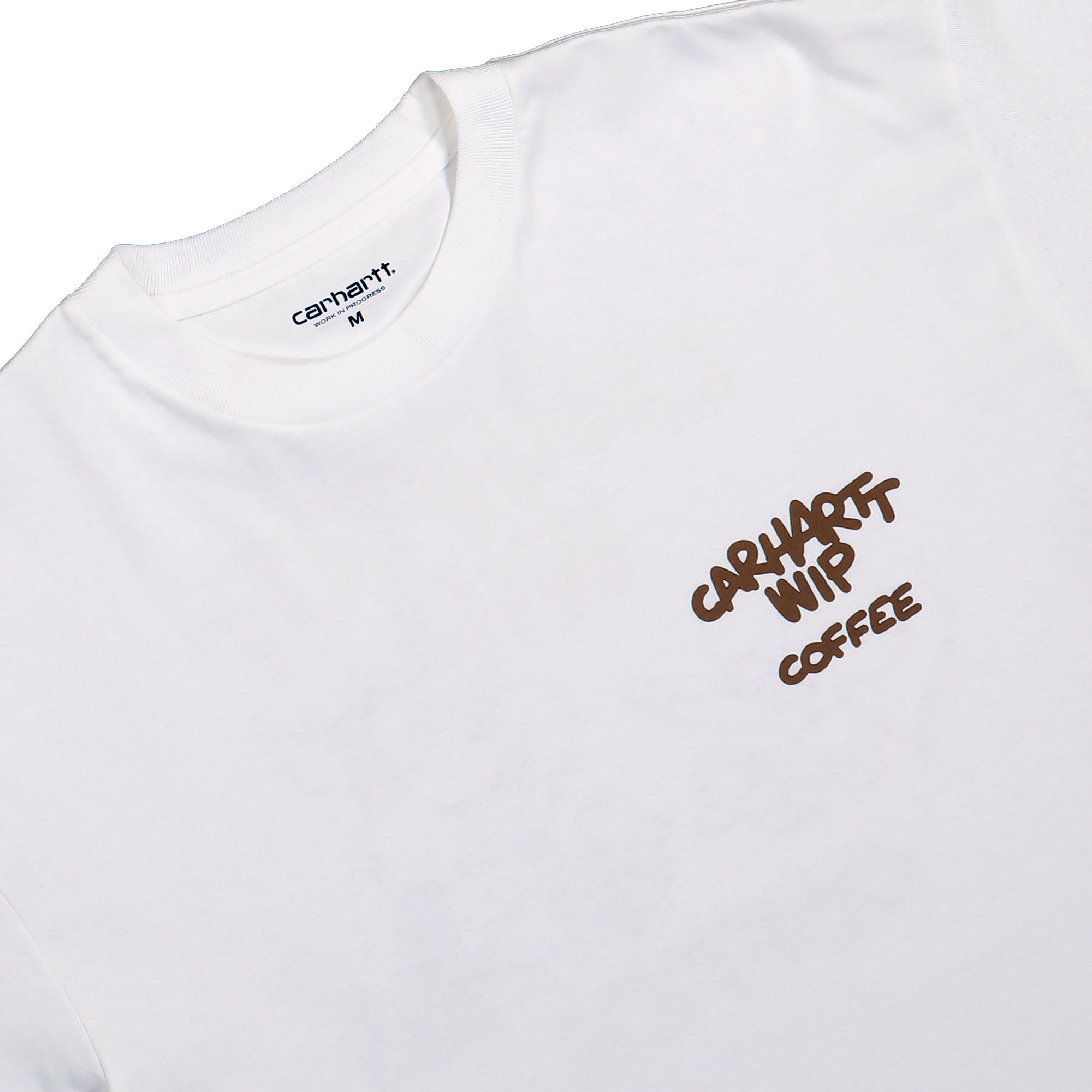 Carhartt WIP S/S Coffee Break T-Shirt White T-Shirt I037446.02.XX.03 Detailfoto | Overkill
