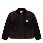 Carhartt WIP OG Detroit Jacket Black / Black Tobacco Used Wash jacket I037535.00E.0R.03 | Overkill
