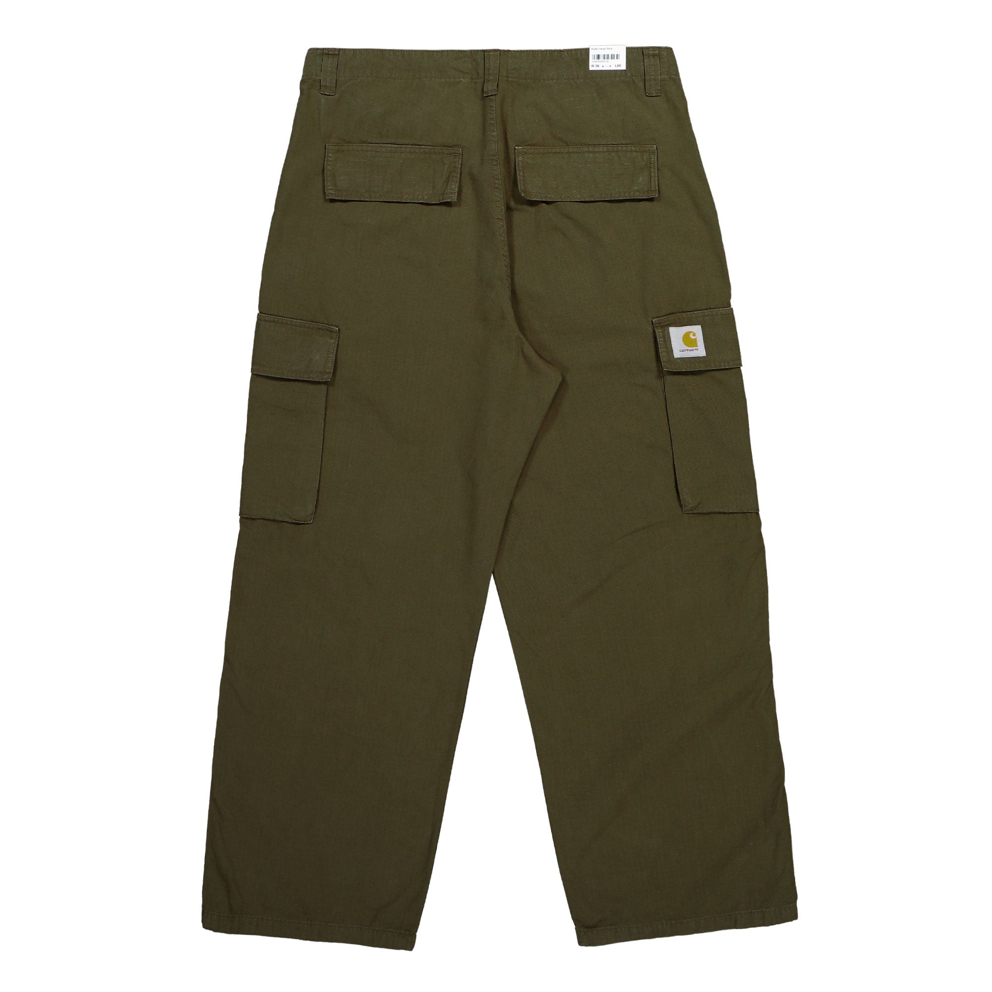 Carhartt WIP Kade Cargo Pant Dark Beech Garment Dyed Cargo Pant I037575.3TT.GD.00 Close-up | Overkill

