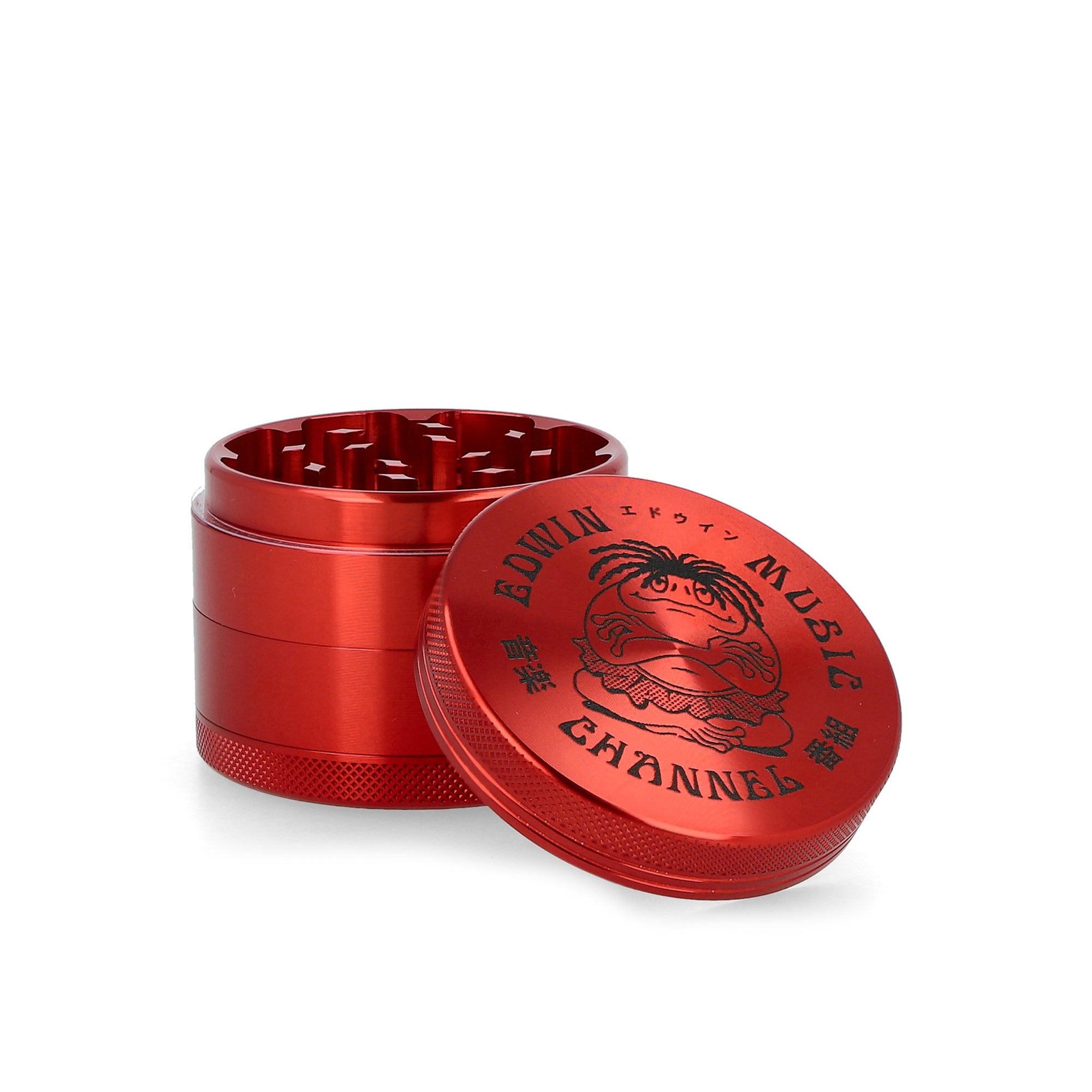 Edwin Herb Grinder Metallic Red Kitchen Gadget I037607.60.00 | Overkill
