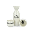 Edwin Sake Set White - Black Tableware I037612.02.72 | Overkill
