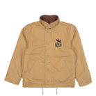 Edwin Deck Jacket Khaki - Stone Washed  Jacket I037631.4R.06 | Overkill

