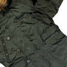 Edwin Snorkel Parka Sage Jacket I037632.2O.00 Detail View 1 | Overkill
