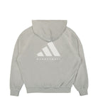 adidas Basketball Verlour Hoodie Metal Grey Hoodies Material | Overkill