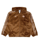 Care Bears x adidas Fur Jacket Preloved Brown Jacket IA4553 | Overkill
