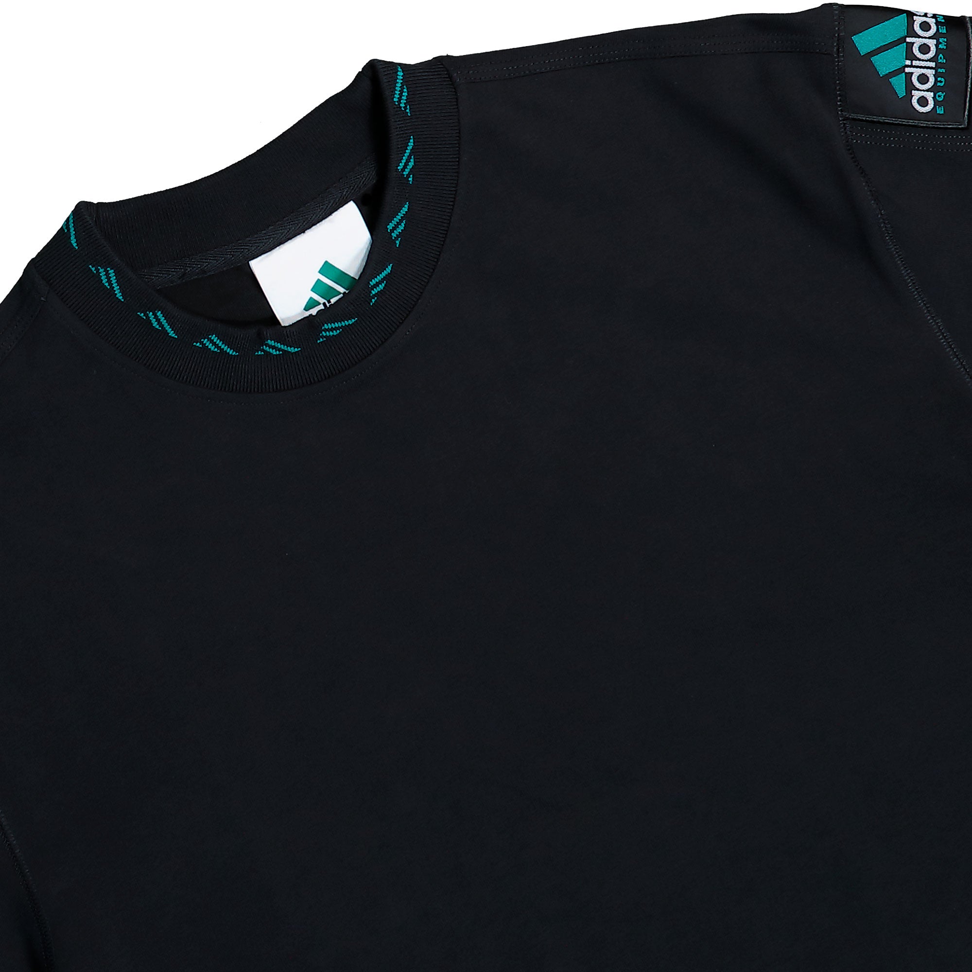 adidas  Equipment No Wash Logo Tee Black T-Shirts IA7573 Detailfoto | Overkill
