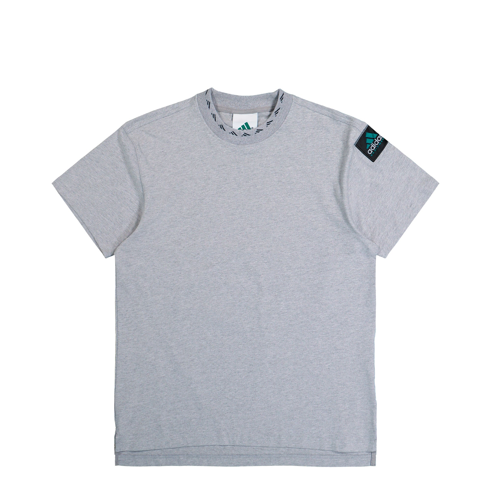 adidas  Equipment No Wash Logo Tee Medium Grey Heather T-Shirts IA7574 | Overkill
