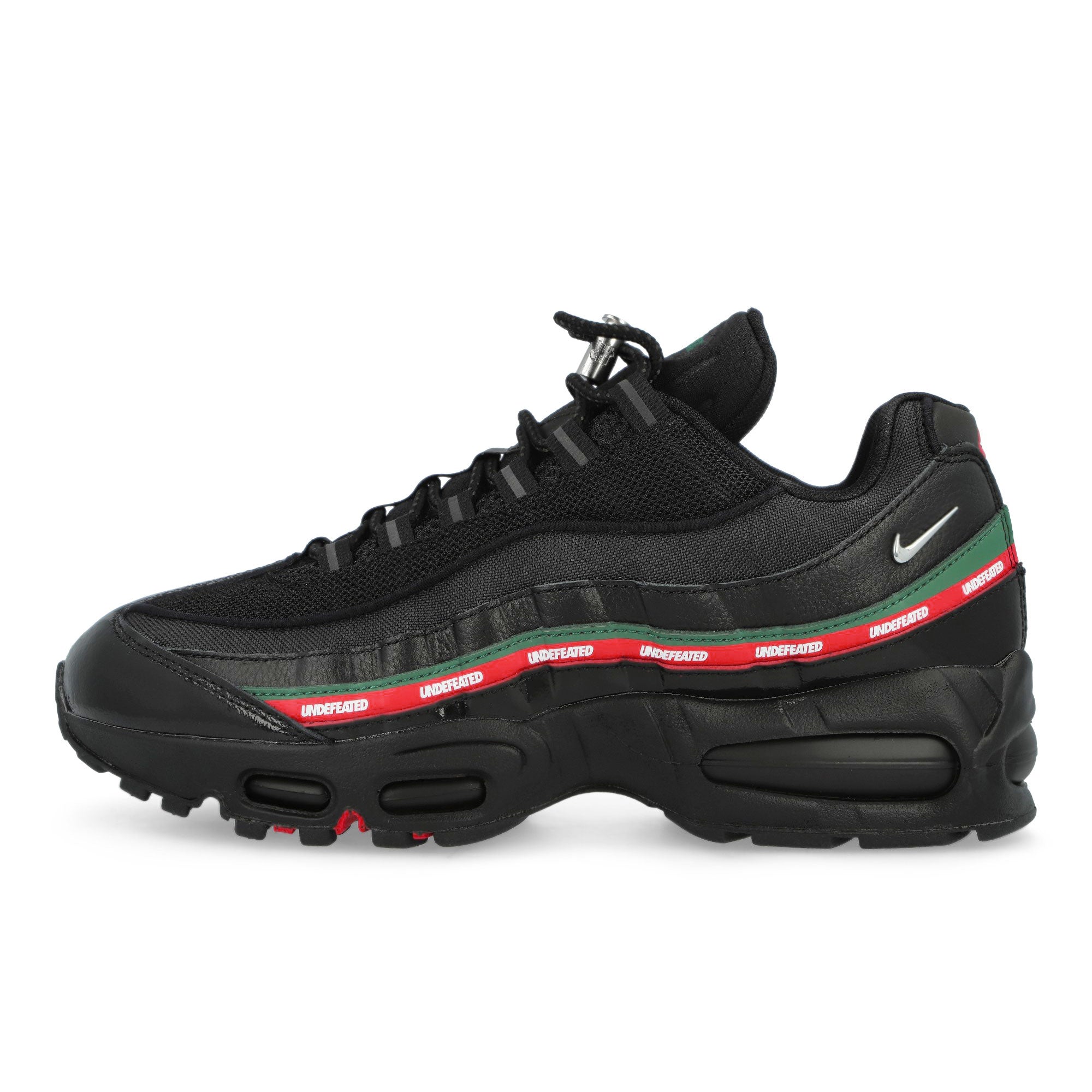 Nike Air Max 95 SP Black / Metallic Silver - Gorge Green Low Top Sneakers IB4453 001 | Overkill
