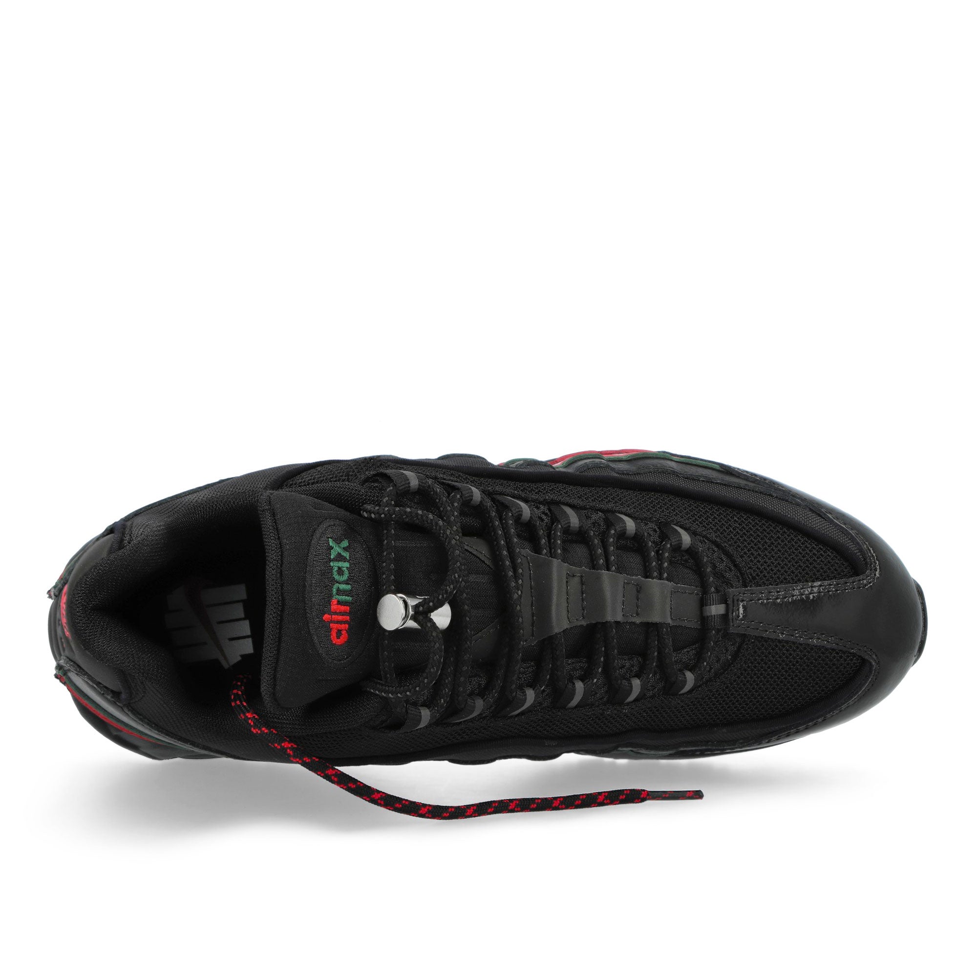 Nike Air Max 95 SP Black / Metallic Silver - Gorge Green Low Top Sneakers IB4453 001 Detailfoto | Overkill
