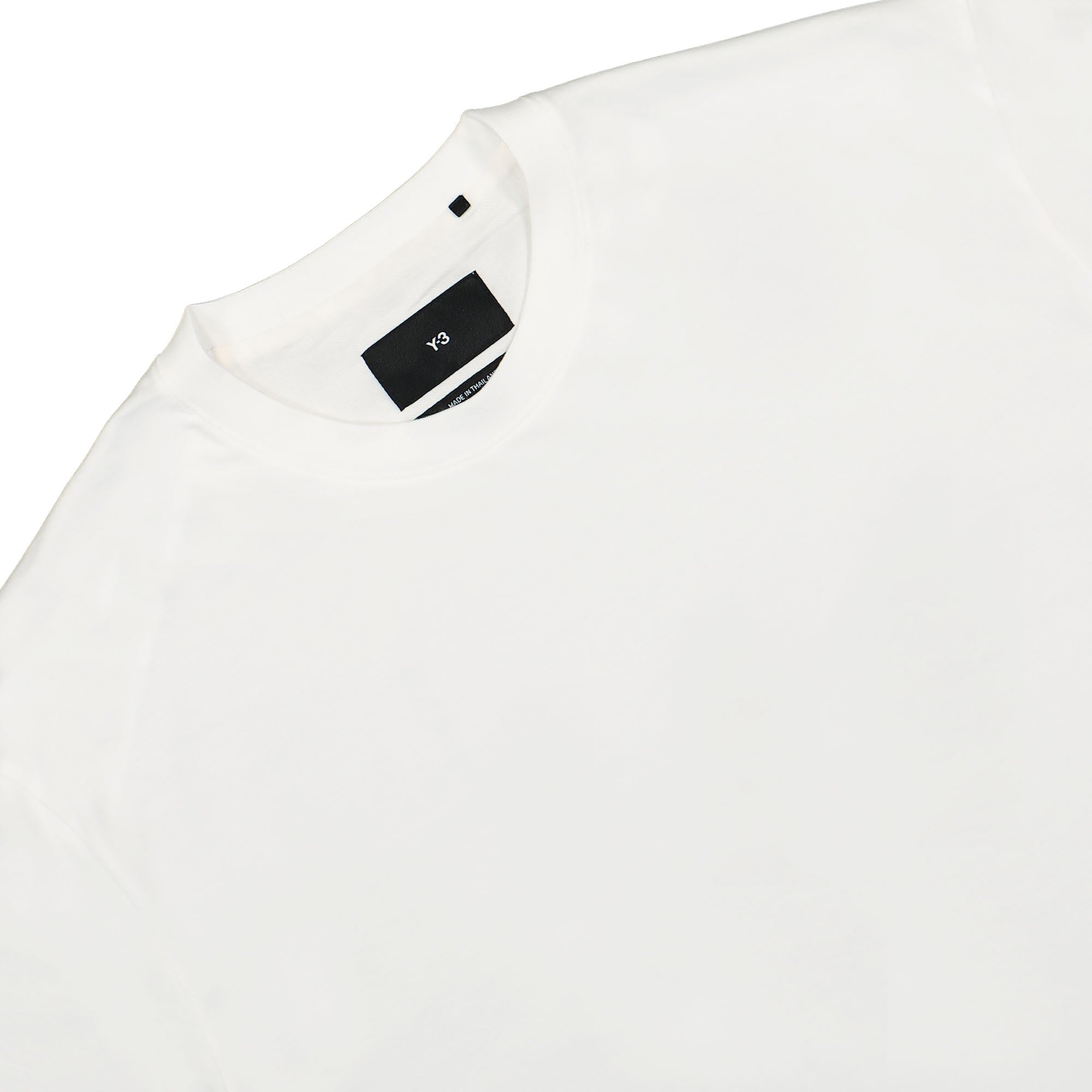 Y-3 Relaxed SS Tee Off White T-Shirts Close-up | Overkill