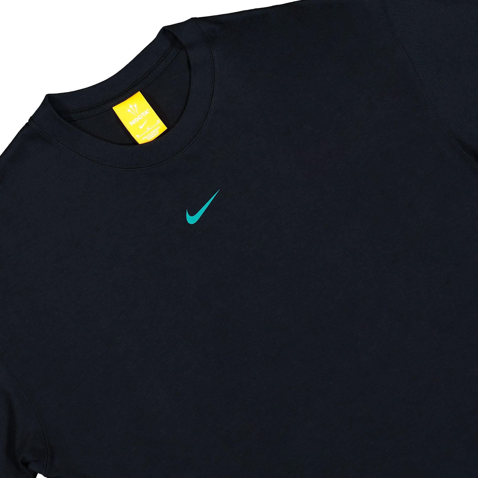 NOCTA x Nike NRG CS Tee SS Black / Neptun Green T-Shirt IB5673 011 Detailfoto | Overkill
