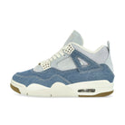 Jordan Wmns Air Jordan 4 Retro TEX Denim Worn Blue Sail / Sail - Gum Light Brown - Worn Blue High Top Sneakers IB6716 100 | Overkill
