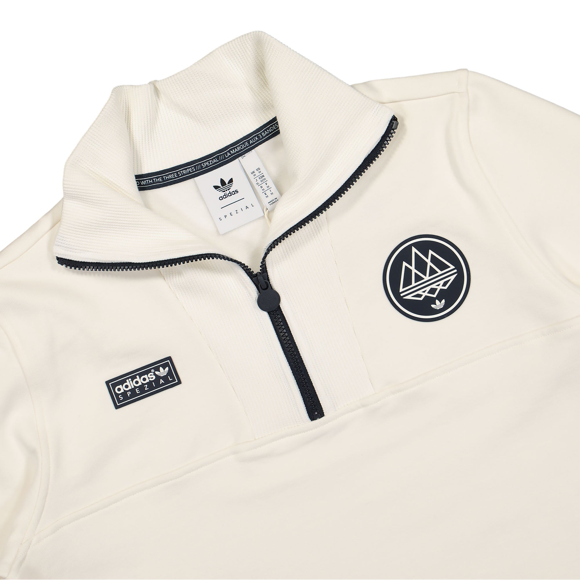 adidas SPZL Bellshill Half Zip Sweatshirt IC0124 | OVERKILL