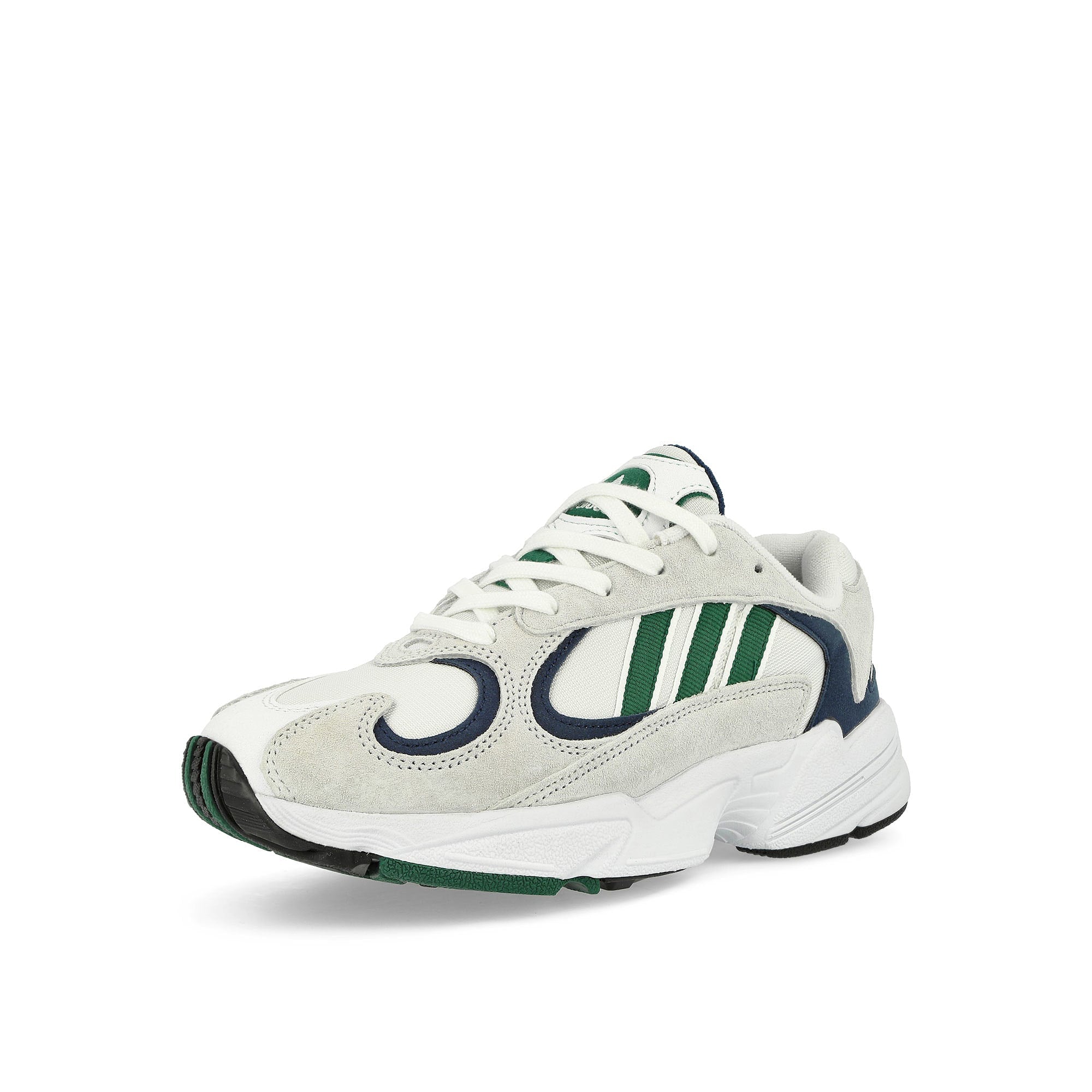 adidas Falcon Dorf W Footwear White / Collegiate Green / Night Indigo Low Top Sneakers  Close Up | Overkill