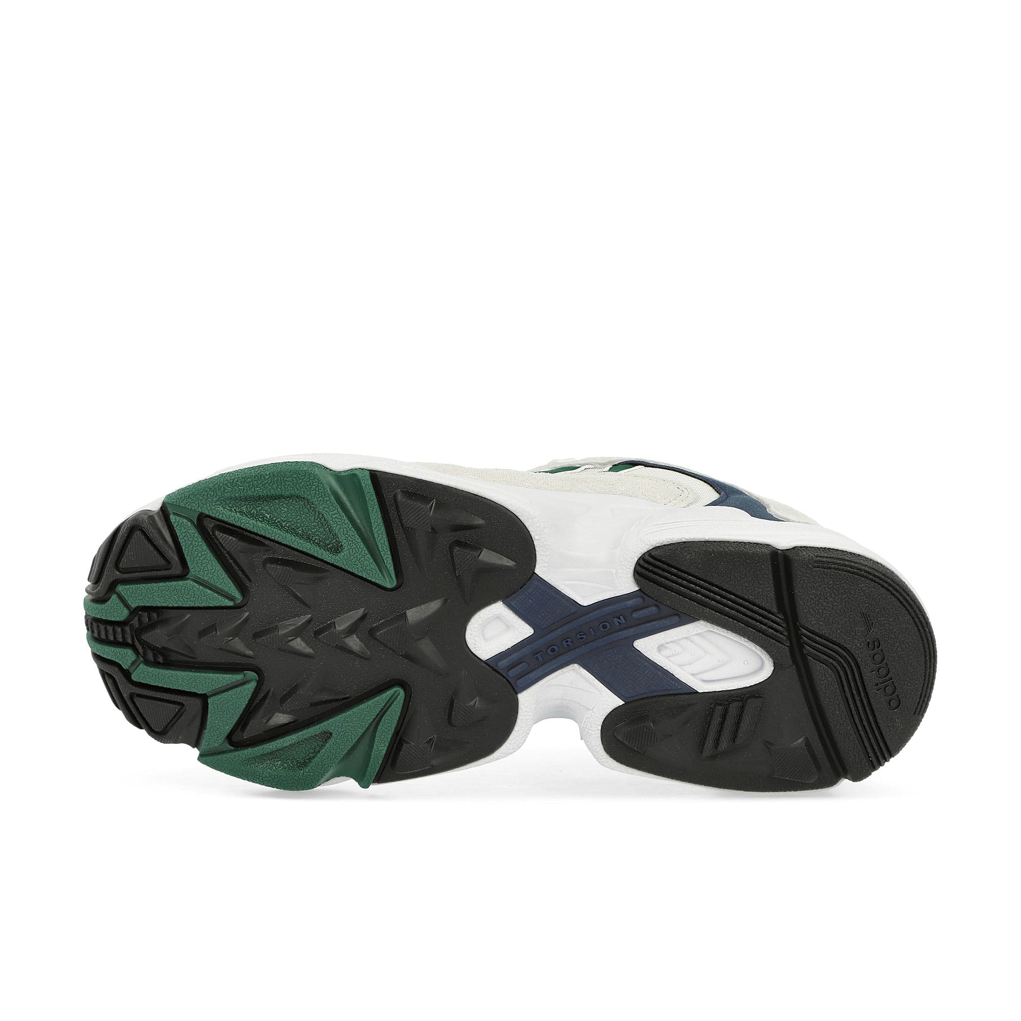 adidas Falcon Dorf W Footwear White / Collegiate Green / Night Indigo Low Top Sneakers  Detail View 1 | Overkill