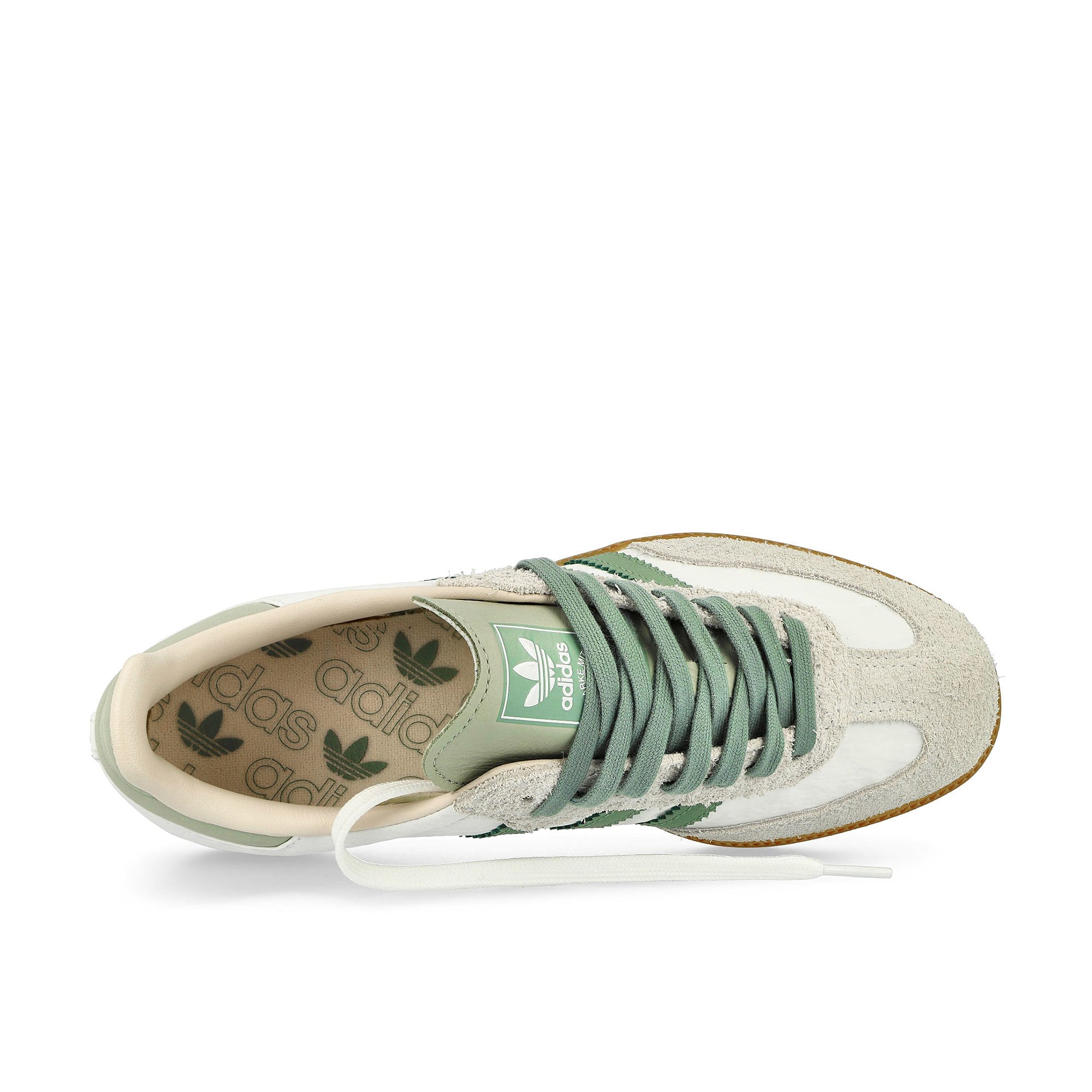 adidas Samba OG W Footwear White / Silver Green / Putty Mauve Low Top Sneakers  Detailfoto | Overkill