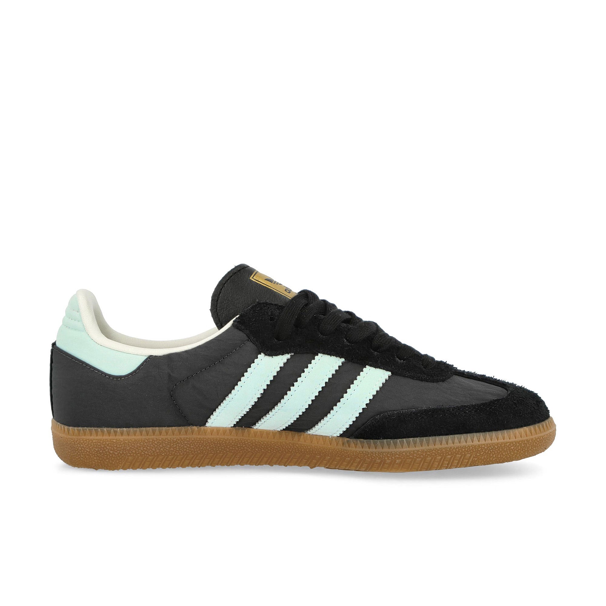 adidas Samba OG W Carbon / Almost Blue / Chalk White Low Top Sneakers  Silhouette | Overkill
