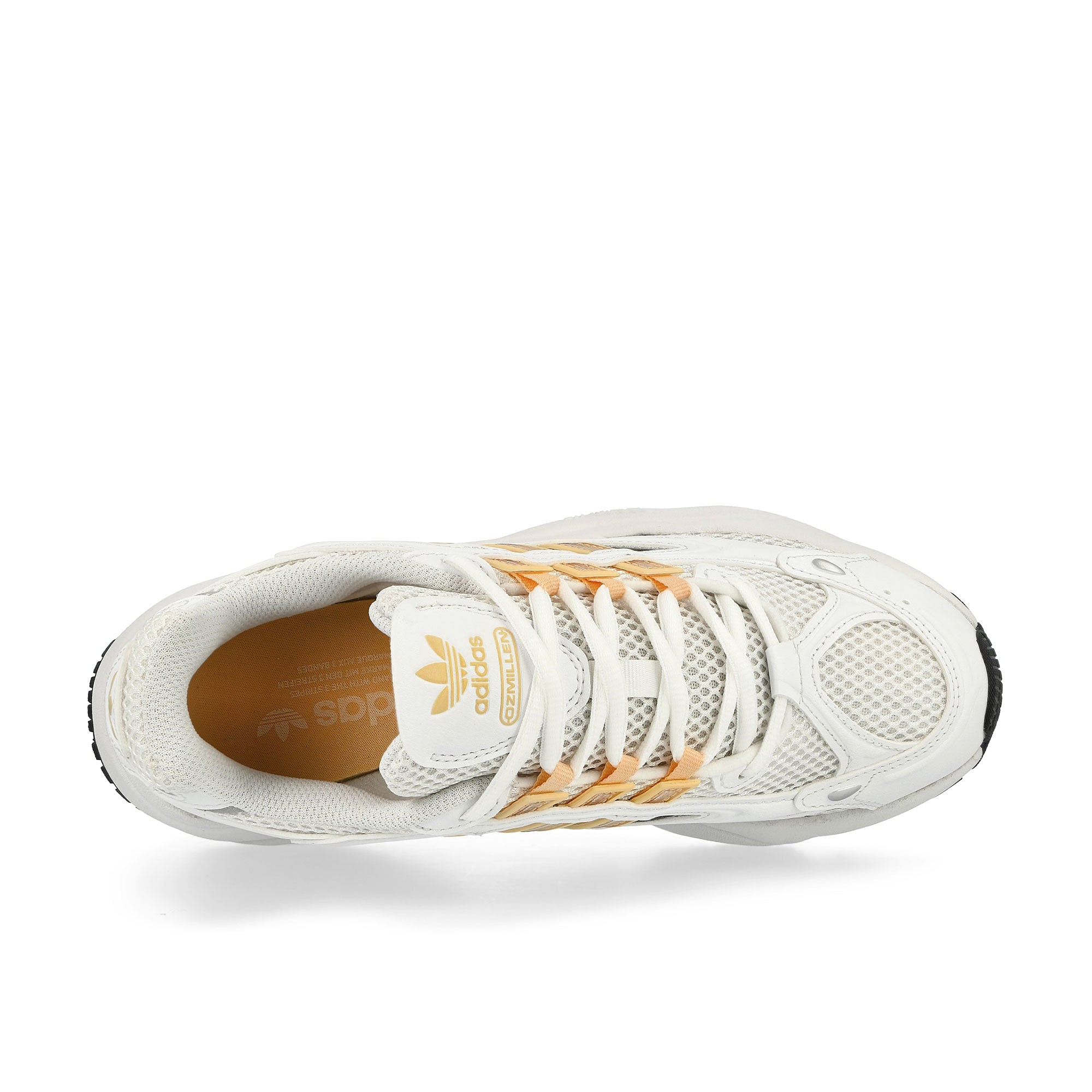 adidas Ozmillen W Footwear White / Glow Orange / Crystal Sand Low Top Sneakers  Detailfoto | Overkill