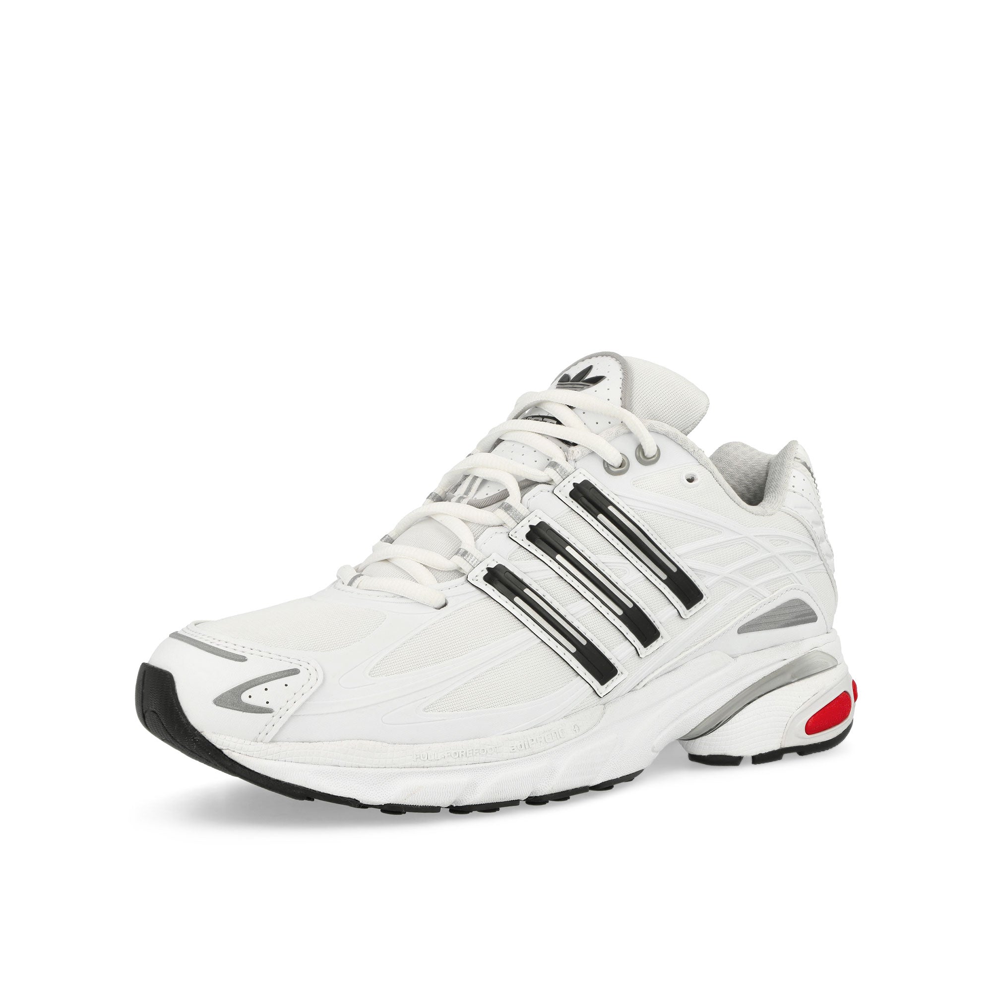 adidas Adistar Cushion Footwear White / Core Black / Better Scarlet Low Top Sneakers  Close Up | Overkill