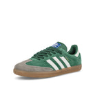 adidas Samba OG Collegiate Green / Footwear White / GUM4 Sneakers  Close Up | Overkill