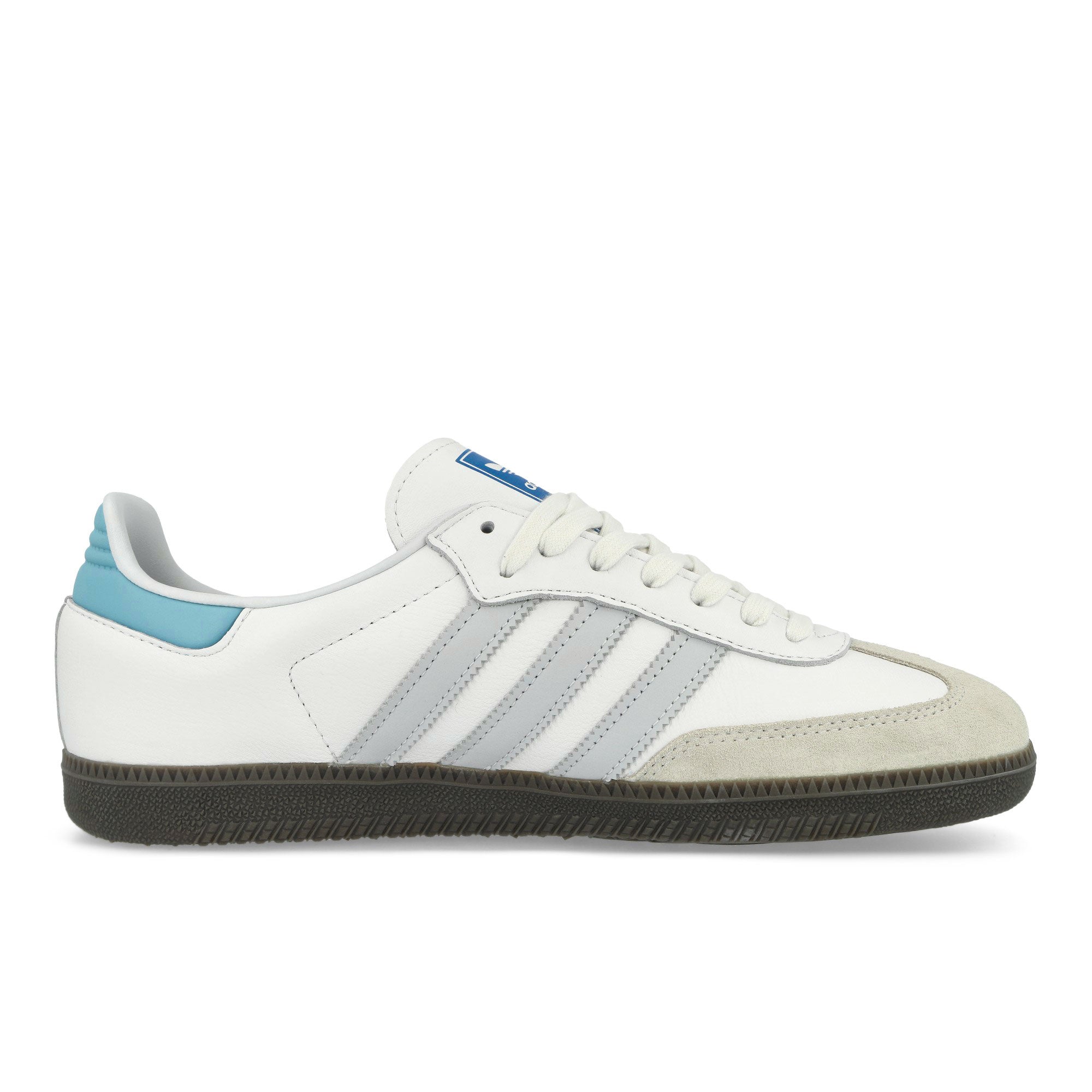 adidas Samba OG Core White / Halo Blue / Gum 5 Low Top Sneakers  Silhouette | Overkill