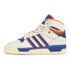 adidas Attitude White Tint / Royal Blue / Team Semi Sol Orange Mid Top Sneakers ID2205 | Overkill