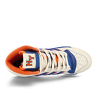 adidas Attitude White Tint / Royal Blue / Team Semi Sol Orange Mid Top Sneakers  Detailfoto | Overkill