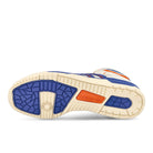 adidas Attitude White Tint / Royal Blue / Team Semi Sol Orange Mid Top Sneakers  Detail View 1 | Overkill