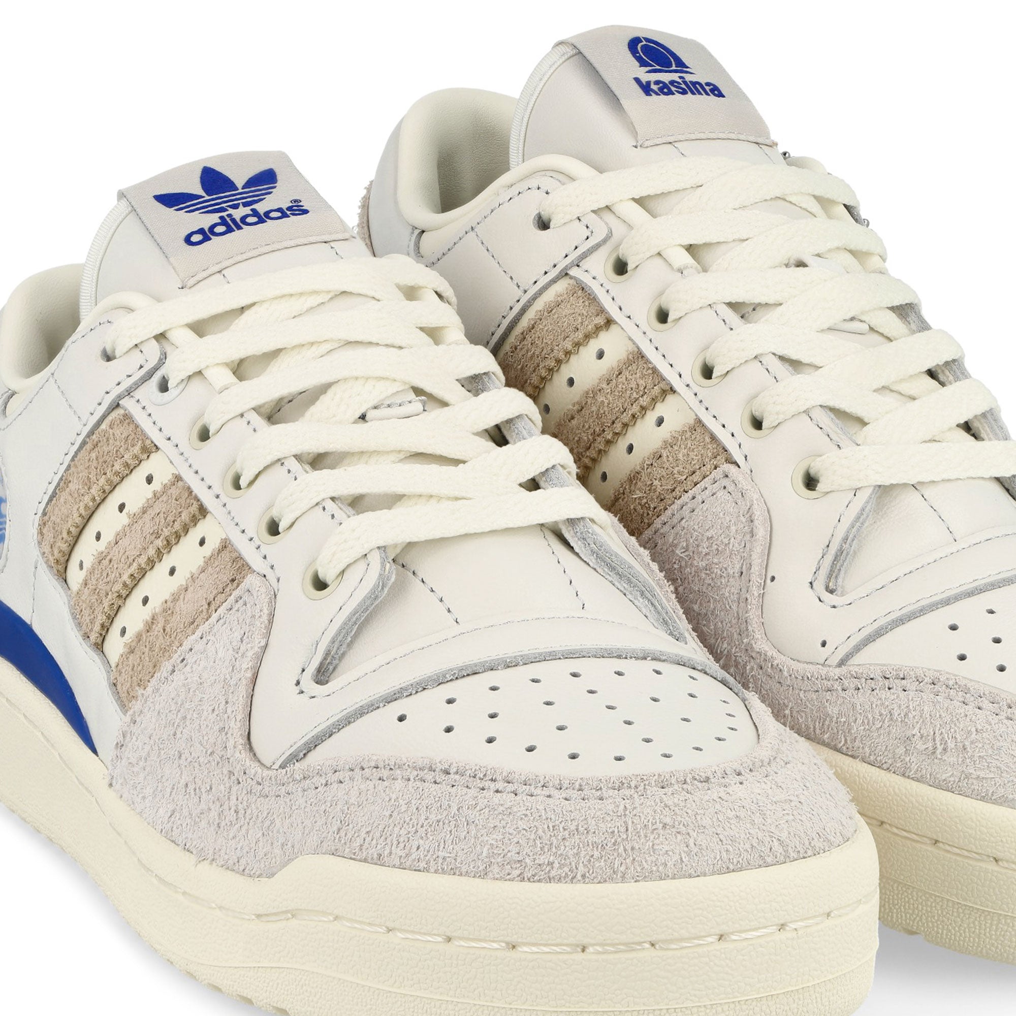 adidas Kasina x adidas Forum 84 Low Off White / Supplier Color / Grey One Low Top Sneakers  Detailfoto | Overkill