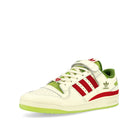adidas Forum Low The Grinch Cream White / Collegiate Red / Solar Slime Low Top Sneakers  Detailfoto | Overkill