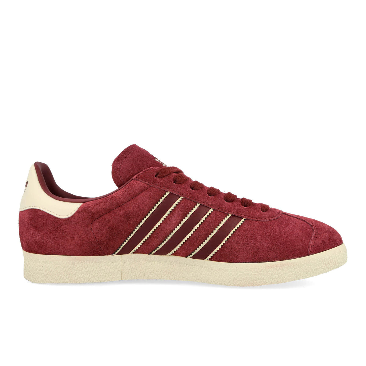 adidas Gazelle Shadow Red / Chalk White / Gold Metallic Low Top Sneakers  Silhouette | Overkill