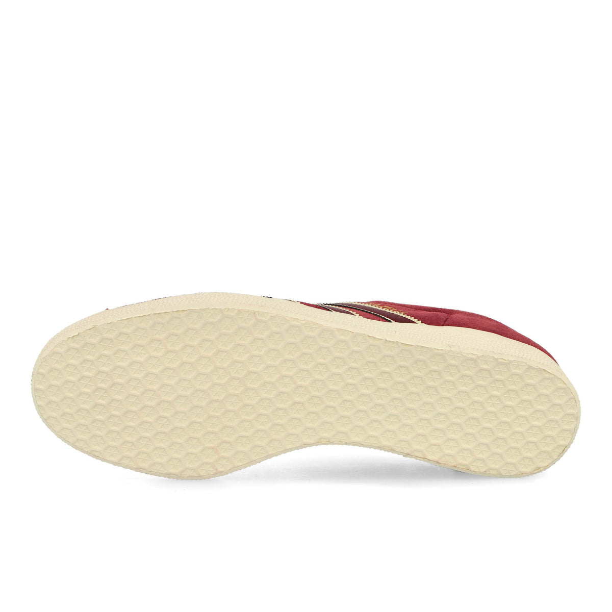 adidas Gazelle Shadow Red / Chalk White / Gold Metallic Low Top Sneakers  Detail View 1 | Overkill