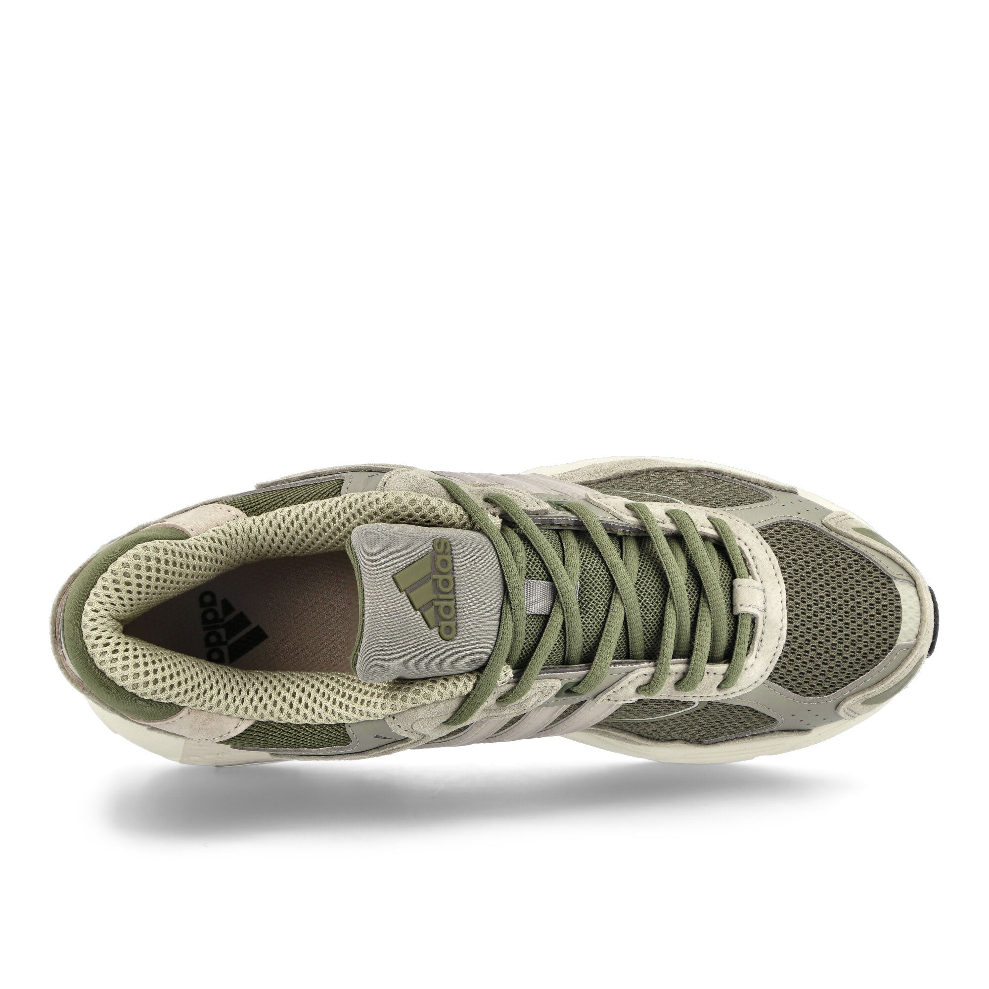adidas Response CL Silver Pepple / Wonder Beige / Focus Olive Sneakers  Detailfoto | Overkill