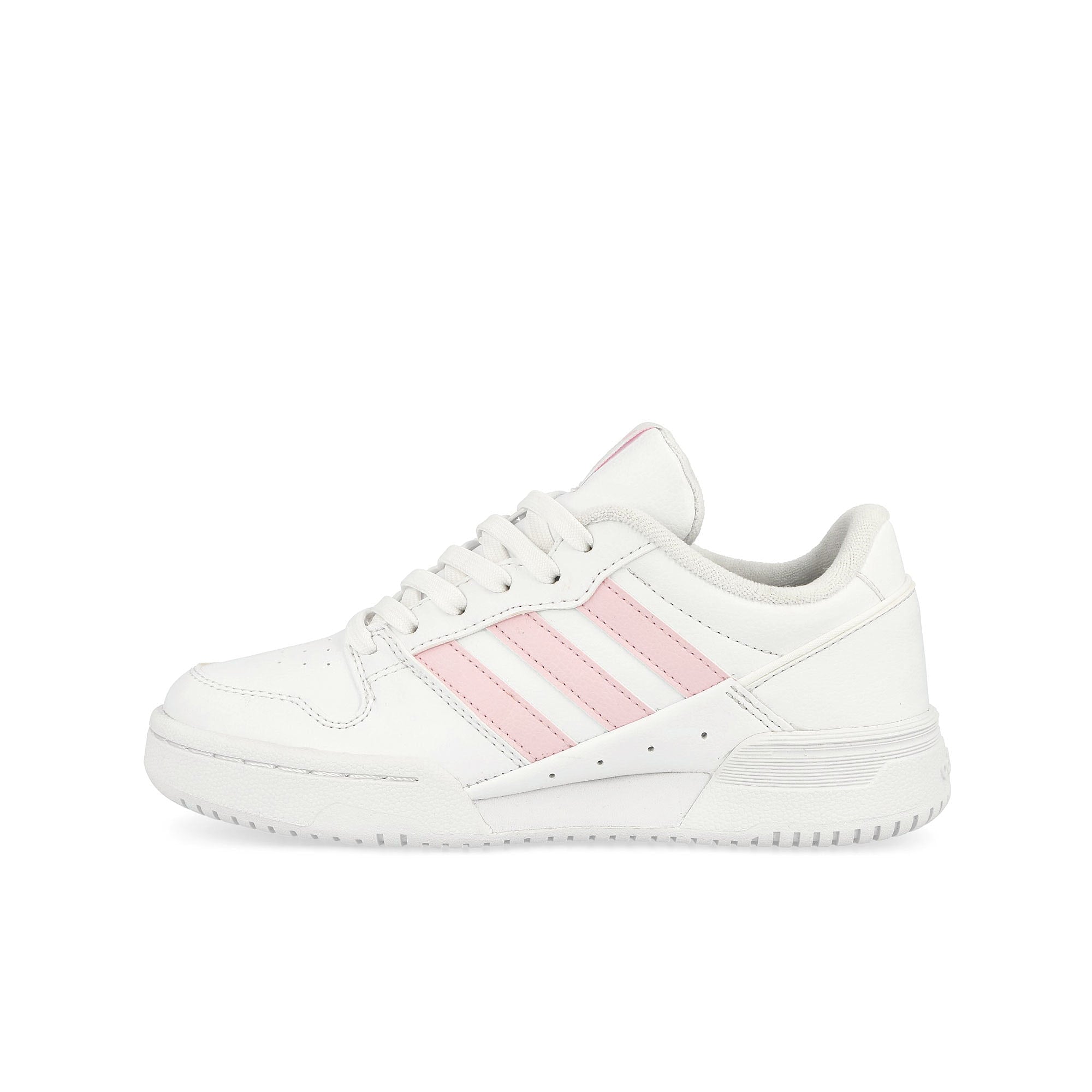adidas Team Court 2 STR J Footwear White / Clear Pink / Footwear White Low Top Sneakers ID6632 | Overkill