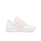 adidas Team Court 2 STR J Footwear White / Clear Pink / Footwear White Low Top Sneakers  Silhouette | Overkill