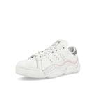 adidas Stan Smith Millencon W Cloud White / Clear Pink / Silver Metallic Low Top Sneakers  Close Up | Overkill