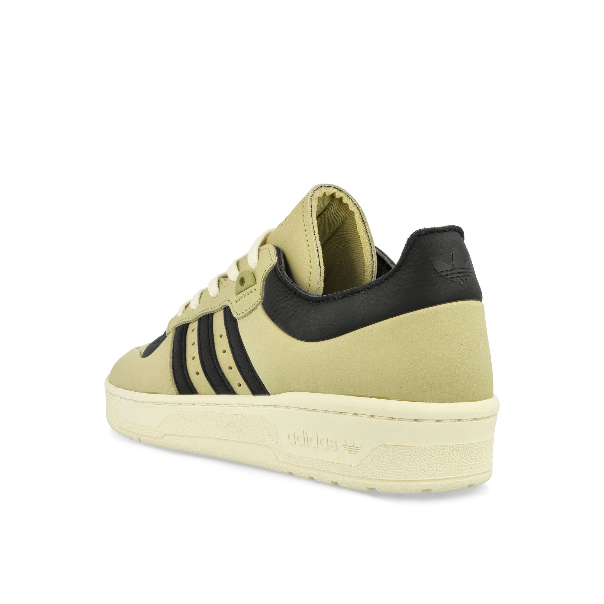 adidas Rivalry 86 Low 001 Halo Gold / Core Black / Cream White Low Top Sneakers  Material | Overkill