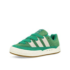 adidas Adimatic Preloved Green / Core White / Semi Court Green Low Top Sneakers  Close Up | Overkill